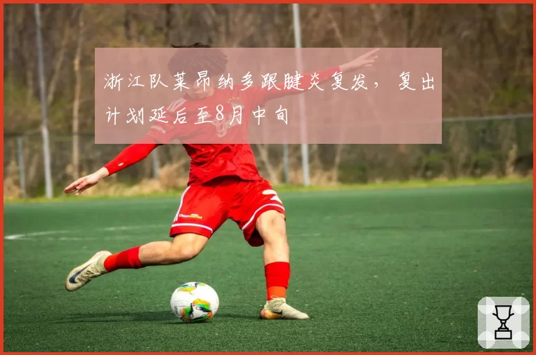 浙江队莱昂纳多跟腱炎复发，复出计划延后至8月中旬